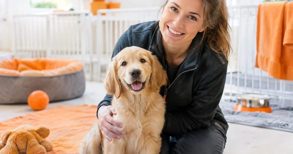 浜松のブリーダーとゴールデンレトリーバーの子犬